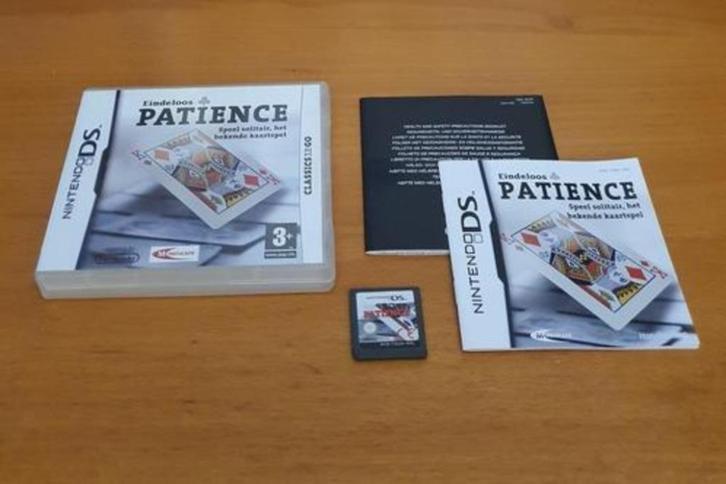 OPRUIMEN | DS | PATIENCE, Spelcomputers en Games, Games | Nintendo DS, Gebruikt, 1 speler, Vanaf 3 jaar, Ophalen of Verzenden