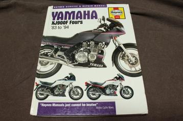 Yamaha XJ900F fours 1983 - 1994 werkplaatsboek  XJ 900 F beschikbaar voor biedingen