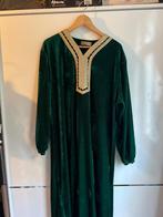 Groene Marokkaanse jurk, Kleding | Dames, Jurken, Maat 42/44 (L), Nieuw, Ophalen of Verzenden, Onder de knie