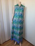 Vintage jaren 70's jurk bloemen maxi maat 40, Ophalen of Verzenden, Zo goed als nieuw, Maat 38/40 (M), Onder de knie