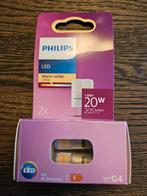 Philips G4 LED Lamp - 2 stuks - Nieuw!, Led-lamp, Minder dan 30 watt, Nieuw, Bipin of Steekvoet