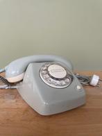 PTT telefoon T65 Grijs met draaischijf, Ophalen of Verzenden, Zo goed als nieuw, Met draaischijf
