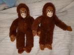 ikea djungelskog mini aapjes, bruin., Kinderen en Baby's, Speelgoed | Knuffels en Pluche, Ophalen of Verzenden, Zo goed als nieuw