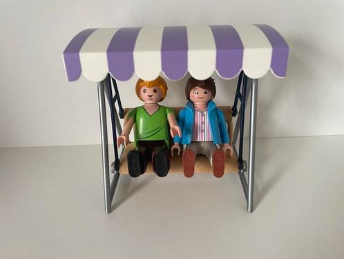 Man en vrouw op schommelbank, Kinderen en Baby's, Speelgoed | Playmobil, Nieuw, Complete set, Ophalen of Verzenden