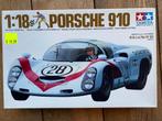 Tamiya Porsche 910 schaal 1:18, Nieuw, Tamiya, Ophalen of Verzenden, Groter dan 1:32