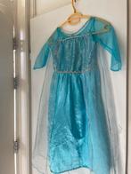 blauwe prinses jurk maat 128, Ophalen of Verzenden, Zo goed als nieuw, 122 t/m 128, Meisje