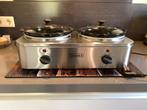 Slowcooker met twee potten, Ophalen, Zo goed als nieuw, Rvs, Kookpan of Snelkookpan