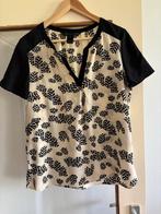 Zijden Blouse - Maat 40, Ophalen of Verzenden, Zo goed als nieuw, Maat 38/40 (M), Zwart