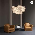 Moderne hanglamp, wit, diameter 80 cm. Kunststof, Huis en Inrichting, Nieuw, Kunststof, Ophalen, 75 cm of meer