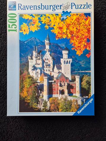 Ravensburger kasteel puzzel 1500 stukjes beschikbaar voor biedingen
