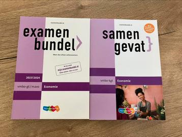 Economie Examenbundel & Samengevat vmbo-gt beschikbaar voor biedingen