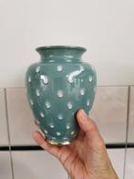 50s Plateelbakkerij Zuid-Holland vaas decor Pirette H 16 cm, Ophalen of Verzenden