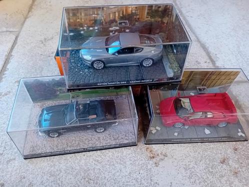 3 x James Bond 007, Hobby en Vrije tijd, Modelauto's | 1:43, Nieuw, Auto, Overige merken, Ophalen of Verzenden