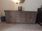 Groot eikenhouten dressoir in zeer nette staat, 200 cm of meer, Ophalen of Verzenden, Eikenhout, 50 tot 75 cm