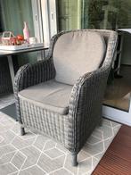 2 x tuinstoelen inclusief kussens merk Bois Le Duc, Ophalen, Gebruikt, Overige materialen