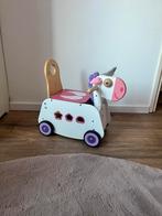 Loopauto met blokken - compleet, Ophalen of Verzenden, Zo goed als nieuw