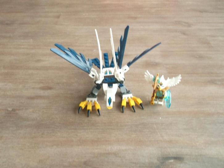 lego legends of chima 70124 eagle legend beast (2014), Kinderen en Baby's, Speelgoed | Duplo en Lego, Gebruikt, Lego, Complete set