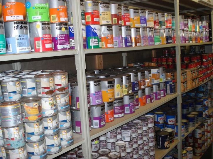 Goede  Verf Flexa  Histor Wyzenol  etc etc  5,00 per Blik, Doe-het-zelf en Verbouw, Verf, Beits en Lak, Nieuw, Verf, Minder dan 5 liter