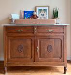 Antieke commode marmer blad, Kinderen en Baby's, Kinderkamer | Commodes en Kasten, Ophalen, 50 tot 70 cm, 90 tot 105 cm, 100 cm of meer