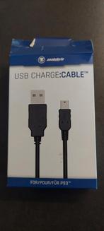 Dualshock PS3 usb laadkabel, Ophalen of Verzenden, Nieuw, 60 GB, Phat