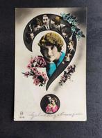 Liefde, vraagteken, Verzenden, 1920 tot 1940, Gelopen, Overige thema's