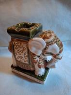 Stenen olifant als asbak vintage, Antiek en Kunst, Verzenden