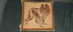 Gobelin kussen met jack russell terrier en cavalier spaniel, Ophalen of Verzenden, Nieuw, Vierkant