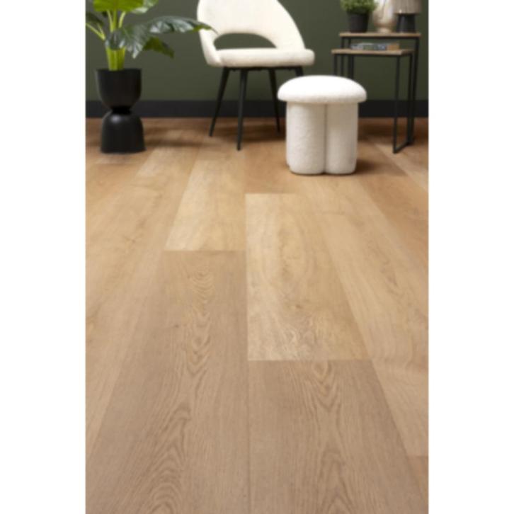 Laminaat Lundia Berrit pvc (44), Huis en Inrichting, Stoffering | Vloerbedekking, Nieuw, Laminaat, Bruin, minder dan 10 m², Ophalen