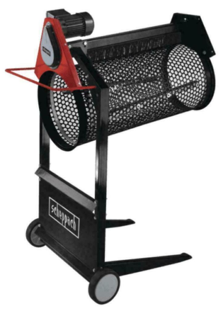 Scheppach rolzeef rs 400, maaswijdte 20 10mm, 230v, Tuin en Terras, Hand-tuingereedschap, Nieuw, Overige soorten, Ophalen of Verzenden