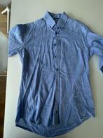 overhemd maat S, Kleding | Heren, Ophalen of Verzenden, Zo goed als nieuw, Blauw