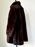 Hauer fourrure Ferragamo M 40/42 luxe nertsen bontjas parka, Ophalen of Verzenden, Zo goed als nieuw, Maat 38/40 (M), Bruin