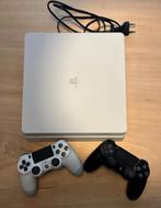 PlayStation 4 Slim 500gb incl. oplaadstation en 6 games, Spelcomputers en Games, Met 2 controllers, Ophalen of Verzenden, Slim