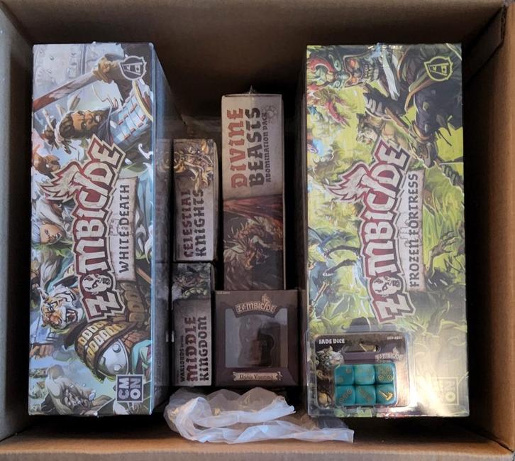 Zombicide: White Death collectie, Hobby en Vrije tijd, Gezelschapsspellen | Bordspellen, Nieuw, Een of twee spelers, Drie of vier spelers