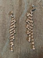 Prachtig glinsterende oorbellen, Sieraden, Tassen en Uiterlijk, Oorbellen, Verzenden, Zo goed als nieuw, Zilver, Overige materialen