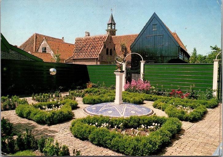 Zaandam - Zuiderzeemuseum Zaanse tuin (1985), Verzamelen, Ansichtkaarten | Nederland, Gelopen, Noord-Holland, 1980 tot heden, Verzenden