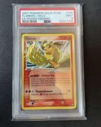 Pokemon Flareon Gold Star Shiny Vintage PSA 9 Mint, Hobby en Vrije tijd, Verzamelkaartspellen | Pokémon, Nieuw, Foil, Ophalen of Verzenden