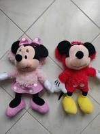 Mickey en Minnie Mouse knuffels, Overige typen, Ophalen of Verzenden, Zo goed als nieuw