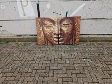 Boeddha Schilderij - Rustgevende Uitstraling beschikbaar voor biedingen
