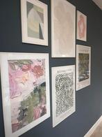 Desenio fotogalerij met IKEA lijsten, Ophalen, Zo goed als nieuw, Foto of Poster, 50 tot 75 cm