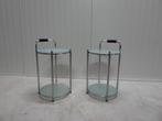 Unieke set Bauhaus bijzettafels, 45 tot 60 cm, Minder dan 55 cm, Rond, Ophalen of Verzenden