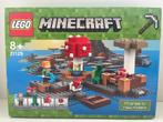 Lego Minecraft  21129 Het Paddenstoeleiland, Ophalen of Verzenden, Zo goed als nieuw, Complete set, Lego
