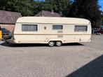 Tabbert Caravan 7 meter lang 2.45 breed, Caravans en Kamperen, Caravans, Vast bed, Rondzit, Tabbert, Schokbreker
