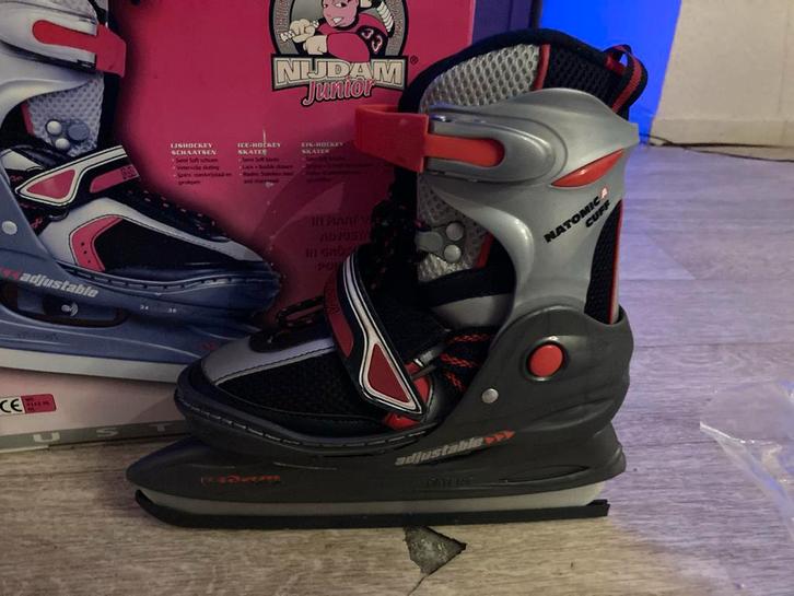 Nieuwe Nijdam verstelbare ijshockeyschaatsen maat 34-37, Sport en Fitness, Schaatsen, Nieuw, IJshockeyschaatsen, Nijdam, Ophalen of Verzenden