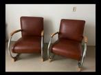 Tubax Vilvoure Fauteuill jaren vijftig 2 stuks, Huis en Inrichting, Fauteuils, Ophalen, Gebruikt, 75 tot 100 cm