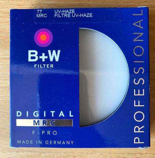 B+W Filter UV haze 77mm MRC 70252 - NIEUW, Audio, Tv en Foto, Fotografie | Filters, Nieuw, UV-filter, 70 tot 80 mm, B&W, Ophalen of Verzenden
