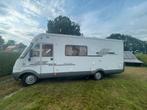 HYMER B654 2002. 127.000 km Fiat motor 2.8JTD, Caravans en Kamperen, Campers, Integraal, Ringverwarming, Fiat, Reservewiel