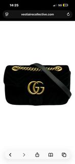 Gucci marmont small ORGINEEL!, Sieraden, Tassen en Uiterlijk, Tassen | Damestassen, Ophalen of Verzenden, Zo goed als nieuw, Zwart