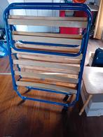 Logeerbed 80/190 hout, Ophalen, Gebruikt, Eenpersoons, 190 cm of minder