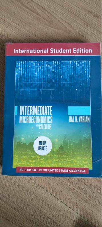 Intermediate Microeconomics with Calculus beschikbaar voor biedingen