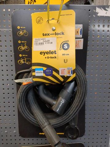 Tex-Lock Eyelet Fietsslot - Nieuw! beschikbaar voor biedingen